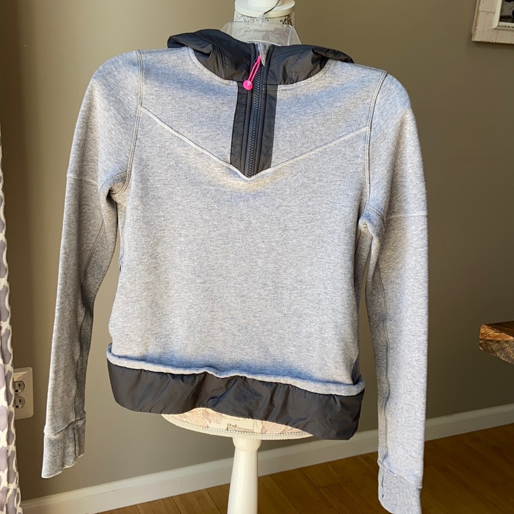 Ivivva Lululemon 1/4 Zip Hooded Sweatshirt